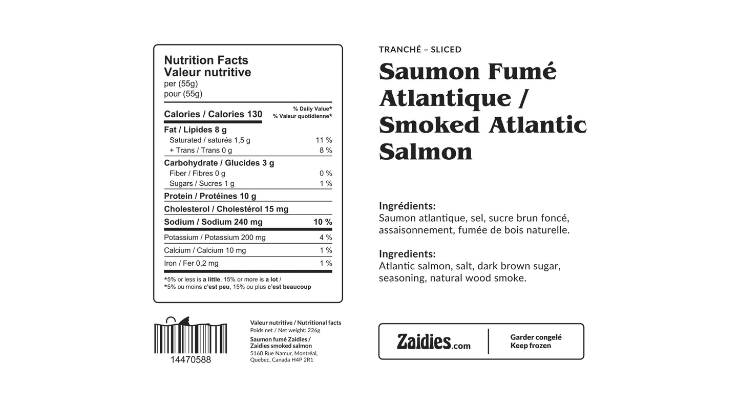Cold Smoked Salmon - Pre-Order (Feb 2 Delivery)